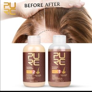 PURC 300ML No Silicone Oil Hair Shampoo+30…